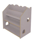 MeowBaby Montessori MDF House Bookcase - Grey