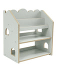 MeowBaby Montessori MDF House Bookcase - Mint