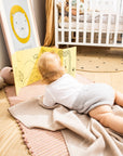 Merino baby blanket - Lion