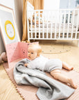 Merino baby blanket - Teddy