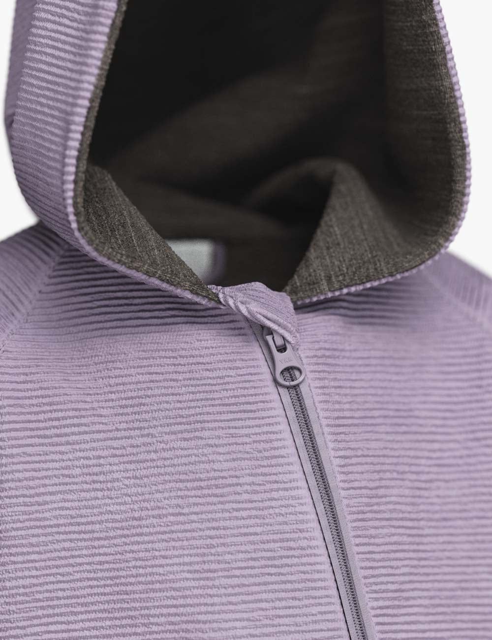 Merino Wool Baby Romper with Ottoman Stripes