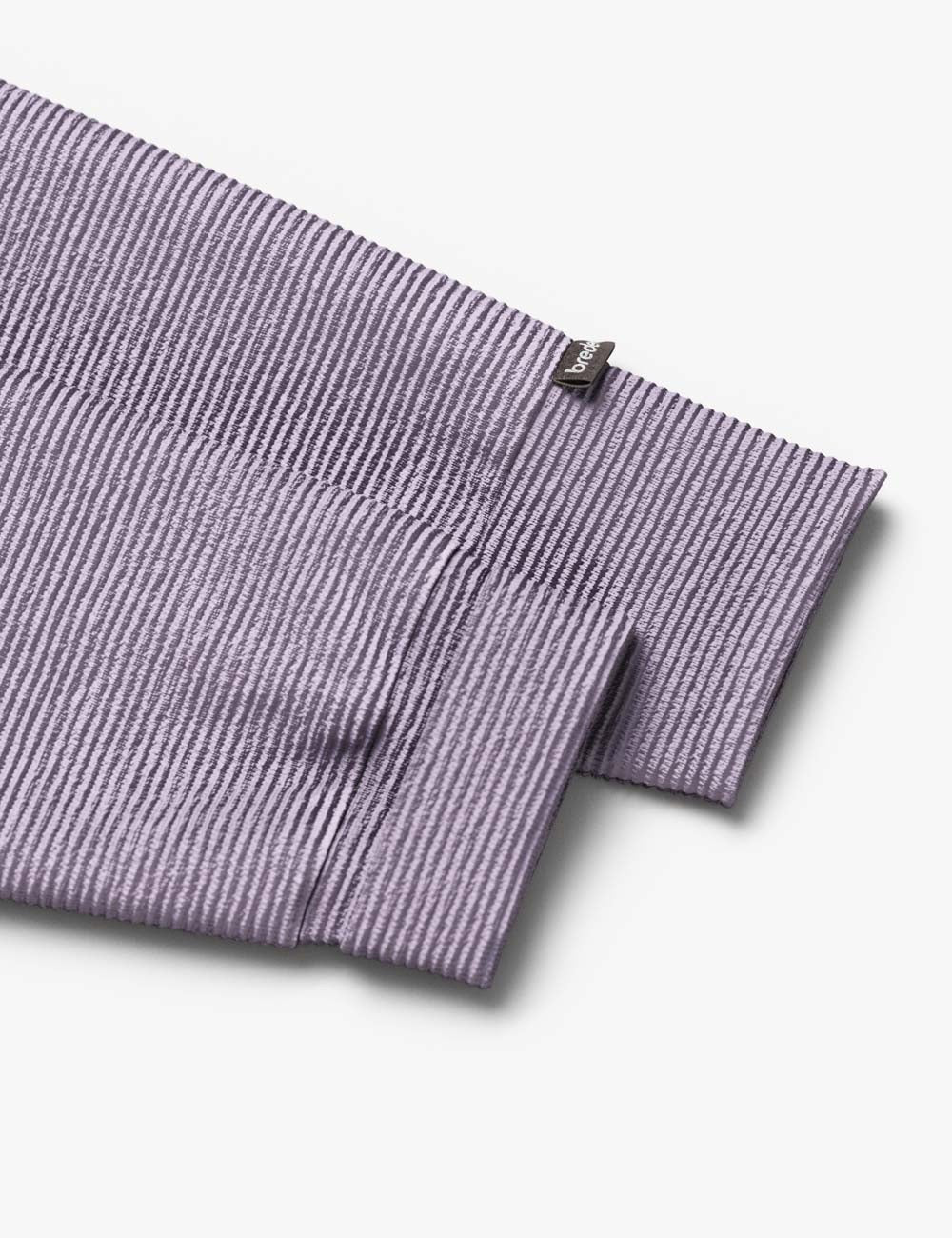 Merino Wool Baby Romper with Ottoman Stripes