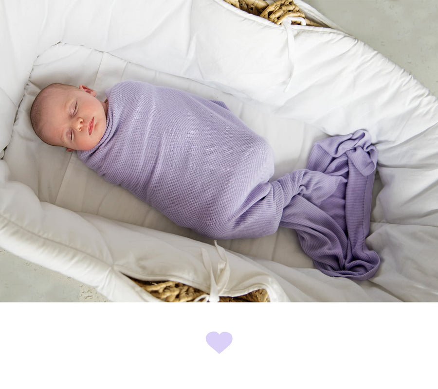 Soft & Breathable Bamboo Swaddle Blanket - Hypoallergenic, Anti-Bacterial & UV Resistant for Baby Comfort by Lullalove UK at brixbailey.com