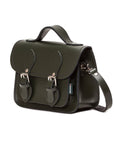 Handmade Leather Micro Satchel - Ivy Green