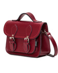 Handmade Leather Micro Satchel - Oxblood