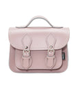 Handmade Leather Micro Satchel - Rose Quartz