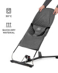 MIMI Minimalist Baby Bouncer-Rocker – Soothing & Safe by Kinderkraft at www.brixbailey.com