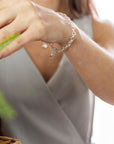 Mini Lifetime Silver Star Charm Bracelet