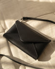 Sleek Mini Model Clutch in Black