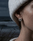 Mini Ocean Inspired Barnacle Hoops