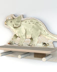 Mini Dinosaur Wall Shelf for Kids Room