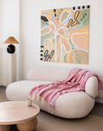 Mira wool throw