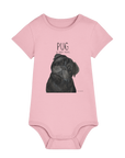 Snorty Potato Baby Bodysuit – For Your Little Pug Lover!
