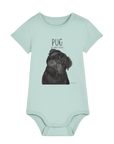 Snorty Potato Baby Bodysuit – For Your Little Pug Lover!
