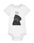 Snorty Potato Baby Bodysuit – For Your Little Pug Lover!
