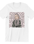 Unisex Organic Cotton T Shirt with Illustration