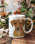 Labrador Mug – Powered by Caffeine & Crumbs