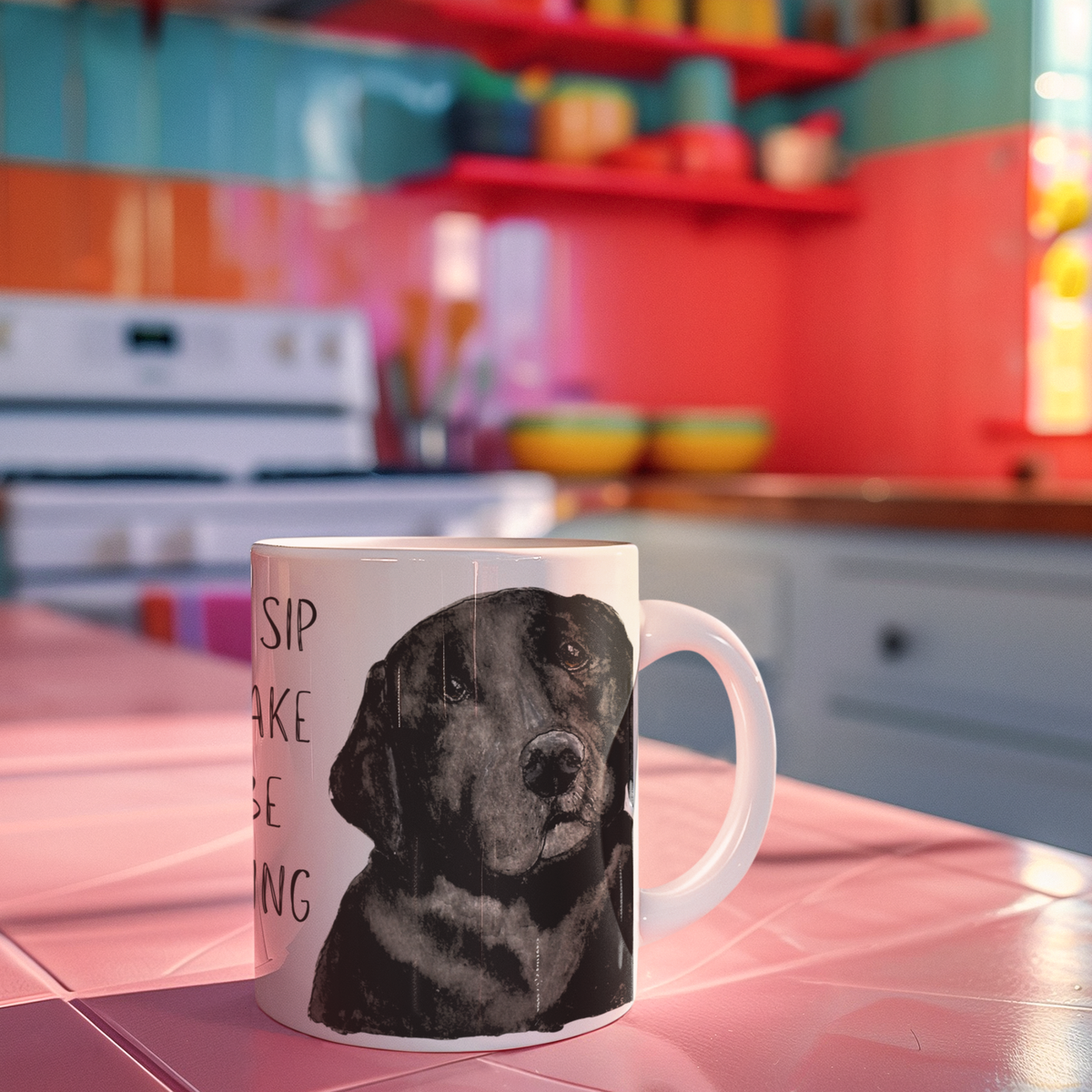 Labrador Mug – Powered by Caffeine &amp; Crumbs
