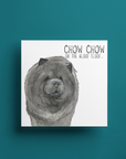 Send Some Floofy Love: Blue Chow Chow 'Aloof Floof' Greeting Card