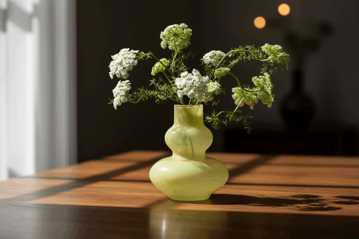 Vase Eldorado - CHARTREUSE