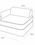 Modular Armchair for Child, Cow