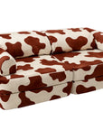 Modular Play Sofa for Children, Cow, 120cm