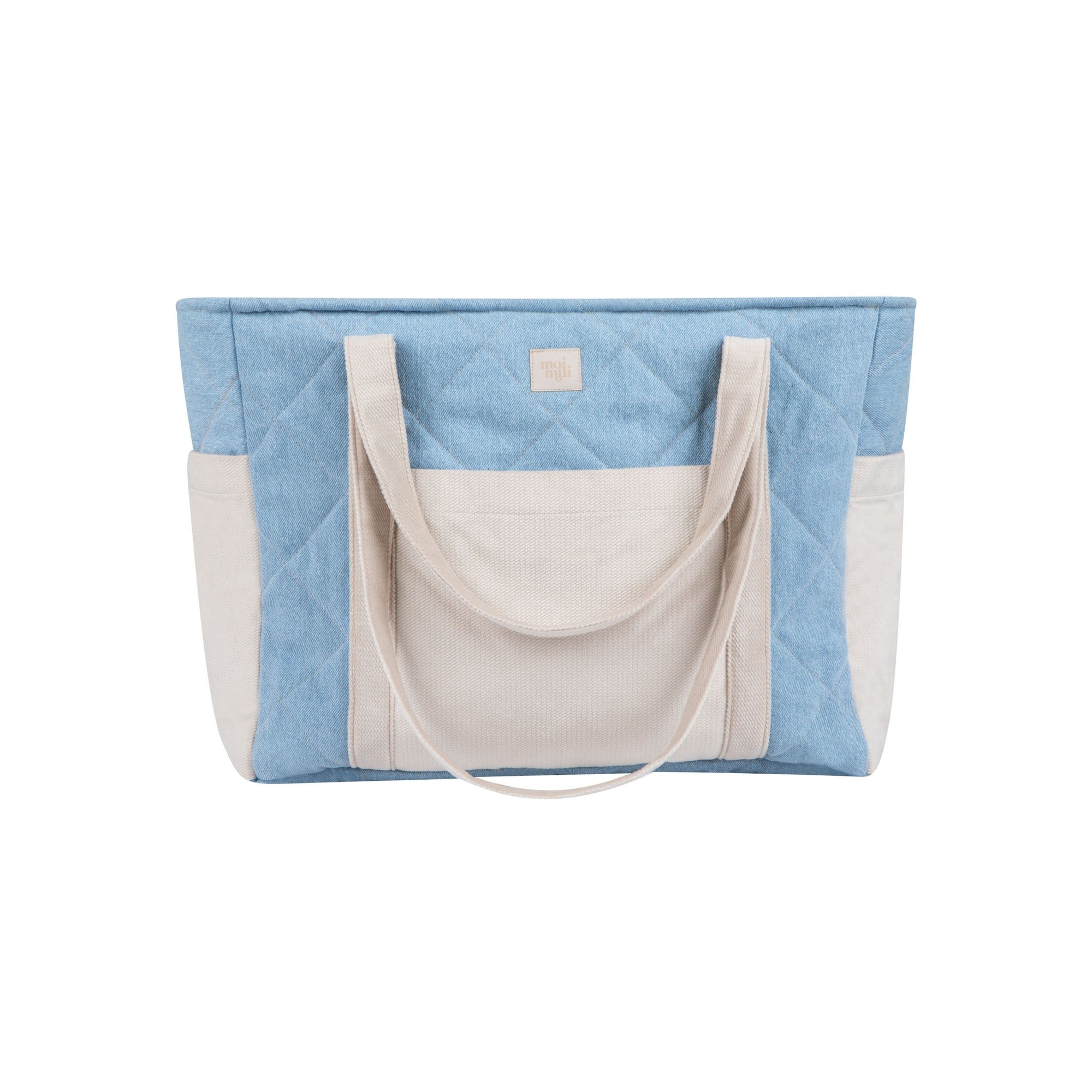 Stylish Denim Weekender Bag for Mums