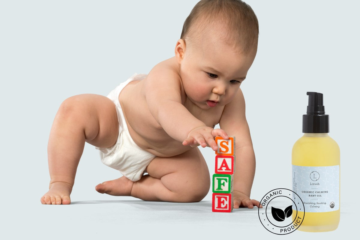 ORGANIC CALMING BABY OIL Nourishing, Soothing, Calming-3