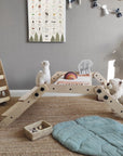 Montessori Climbing Set and Multiuse Table with Drawing Board