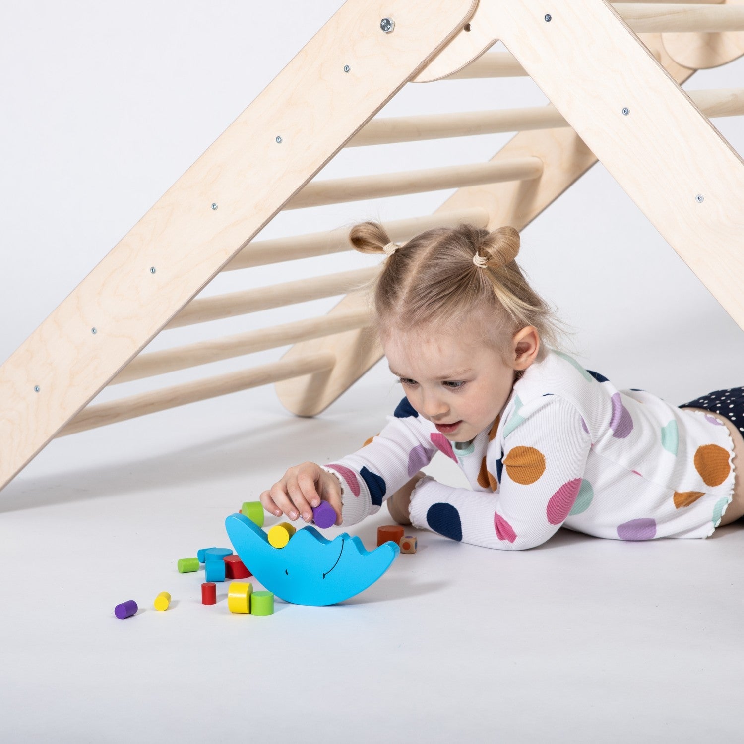 Indoor Climbing Triangle for Energetic Toddlers