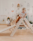 Montessori Climbing Triangle and Ramp Indoor Play Gym