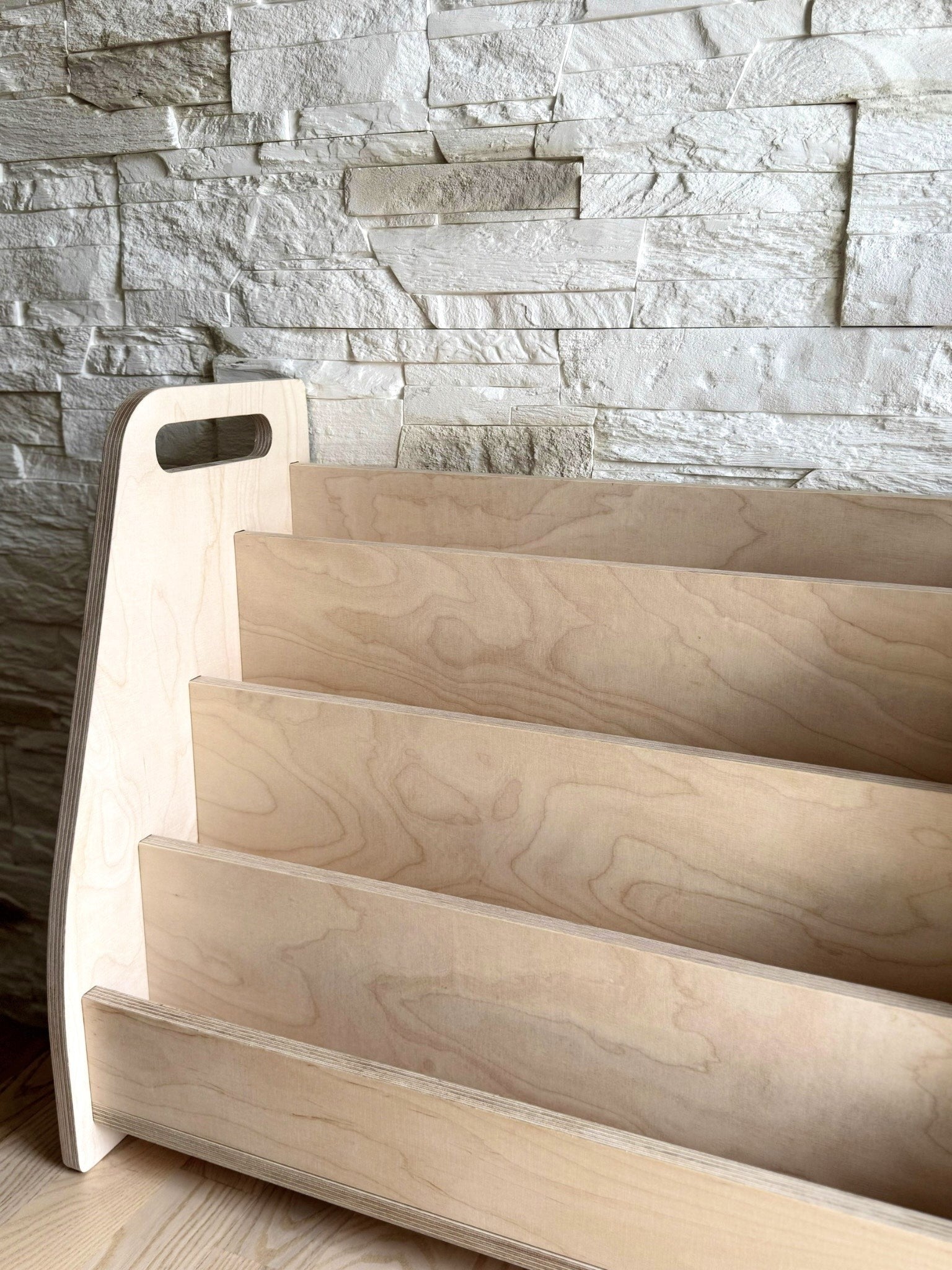 Montessori Wooden Book Stand for Children