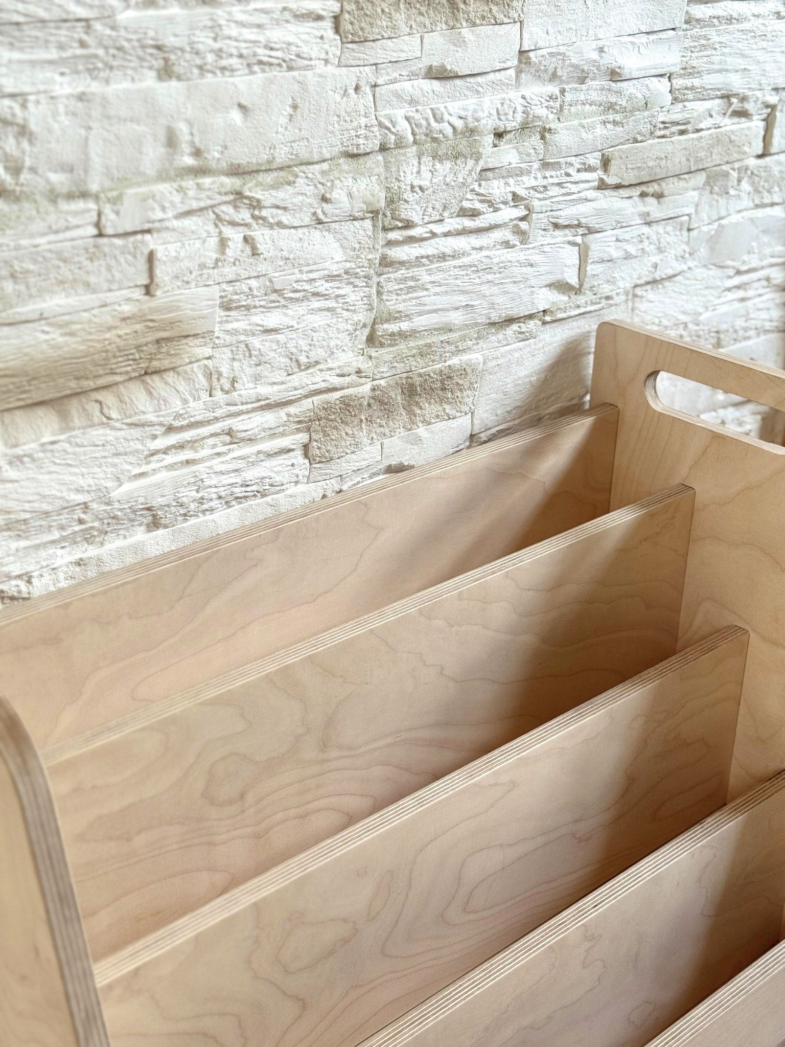 Montessori Wooden Book Stand for Children