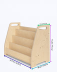 Montessori Wooden Book Stand for Children