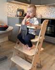 Montessori Learning Tower and High Chair Combo