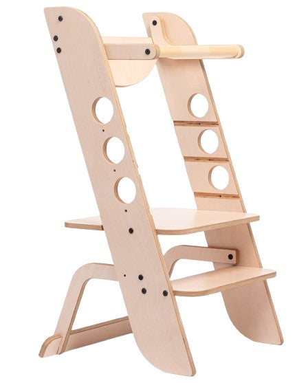 Montessori Learning Tower and High Chair Combo