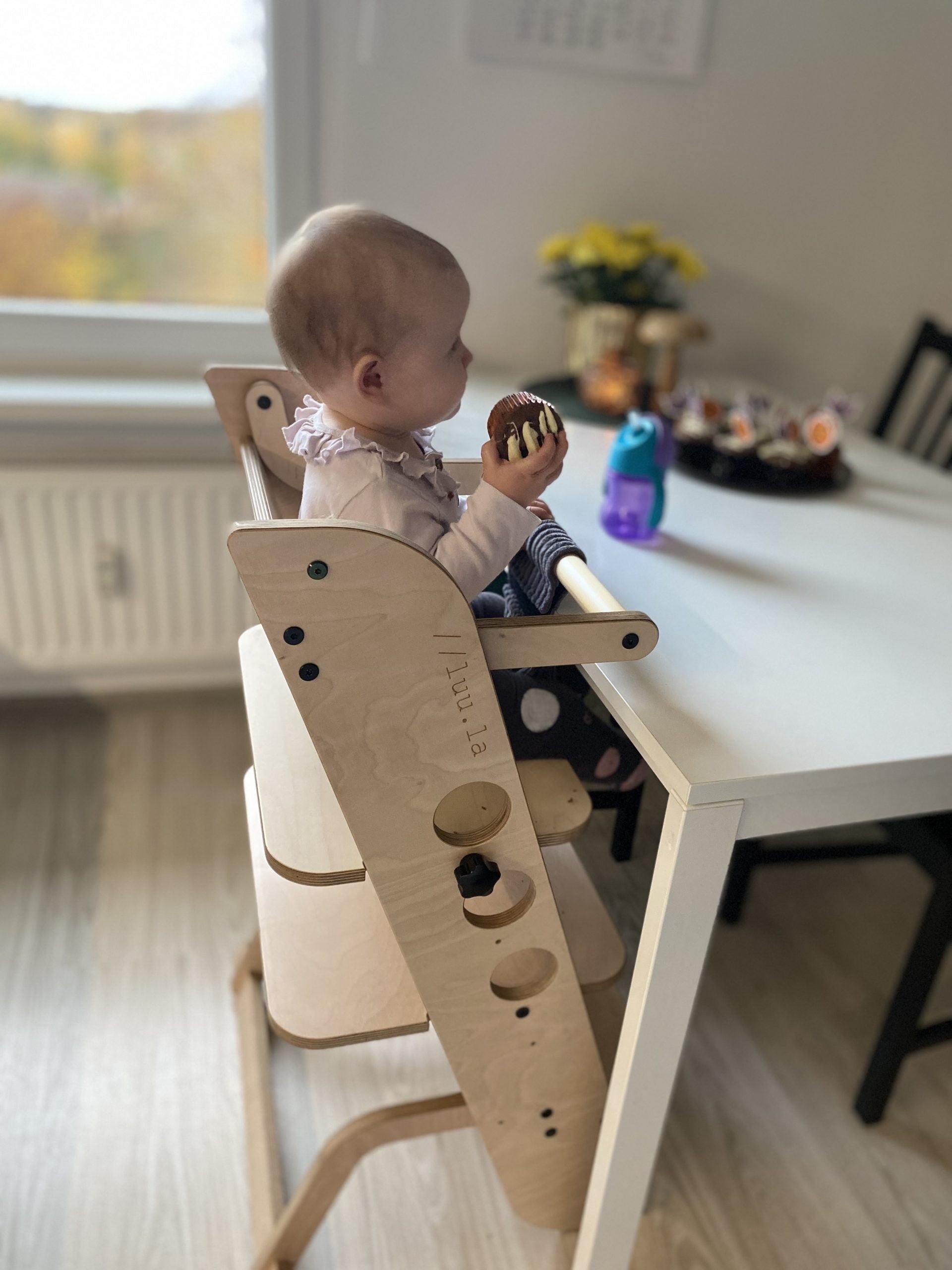 Montessori Learning Tower and High Chair Combo