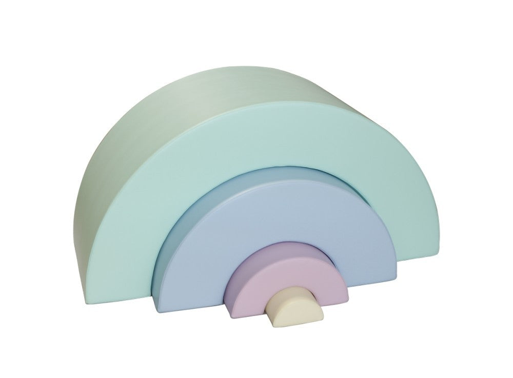 Rainbow Soft Play Set for Indoor Imaginative Adventures