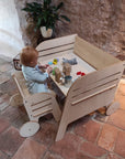 Montessori Inspired Kids Table and Chair Set