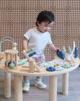 Wooden Activity Table for Toddlers