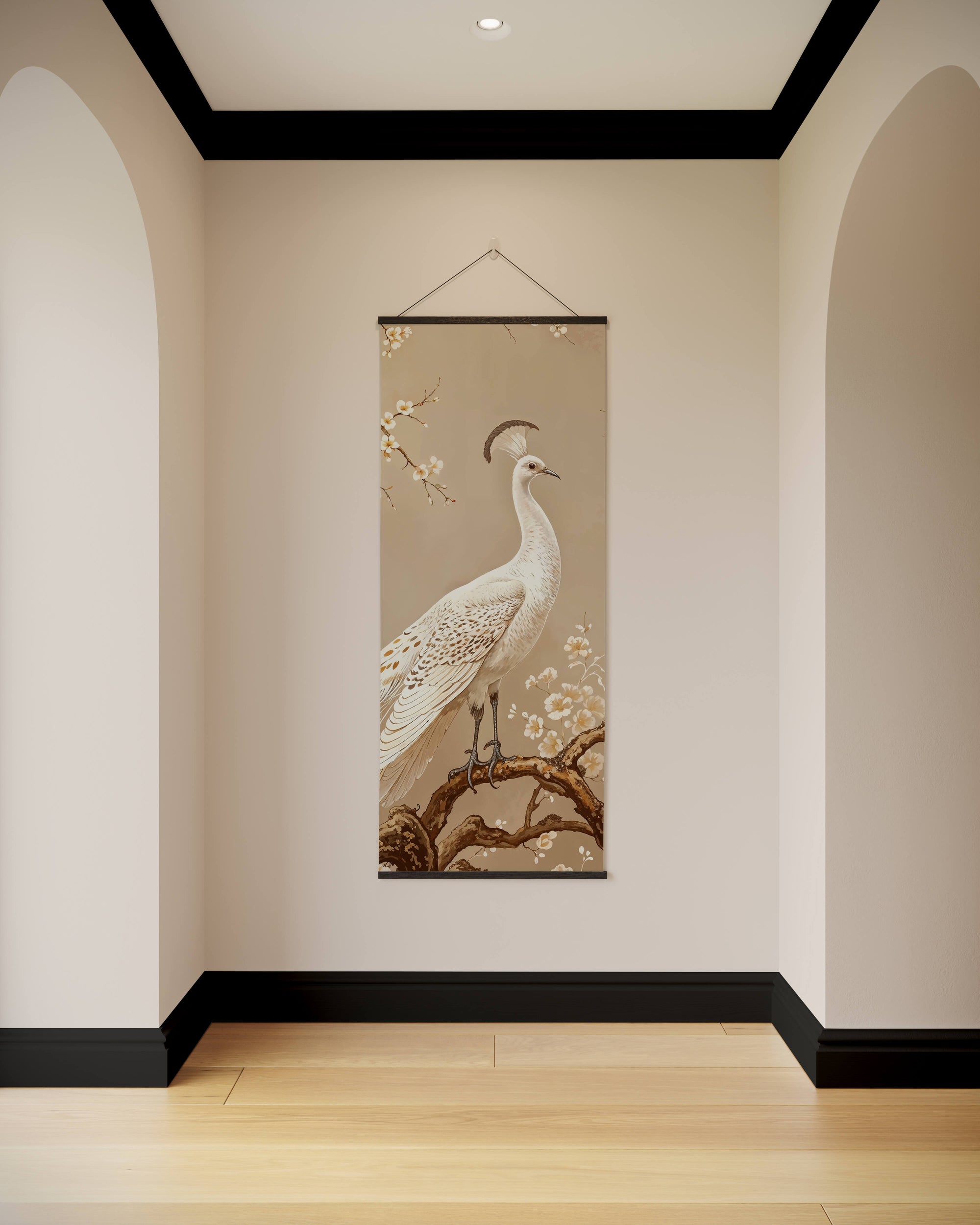 Peacock Chinoiserie Tapestry