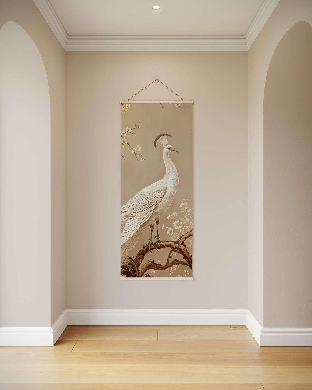 Peacock Chinoiserie Tapestry