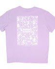 Heavyweight Lilac Cotton T Shirt