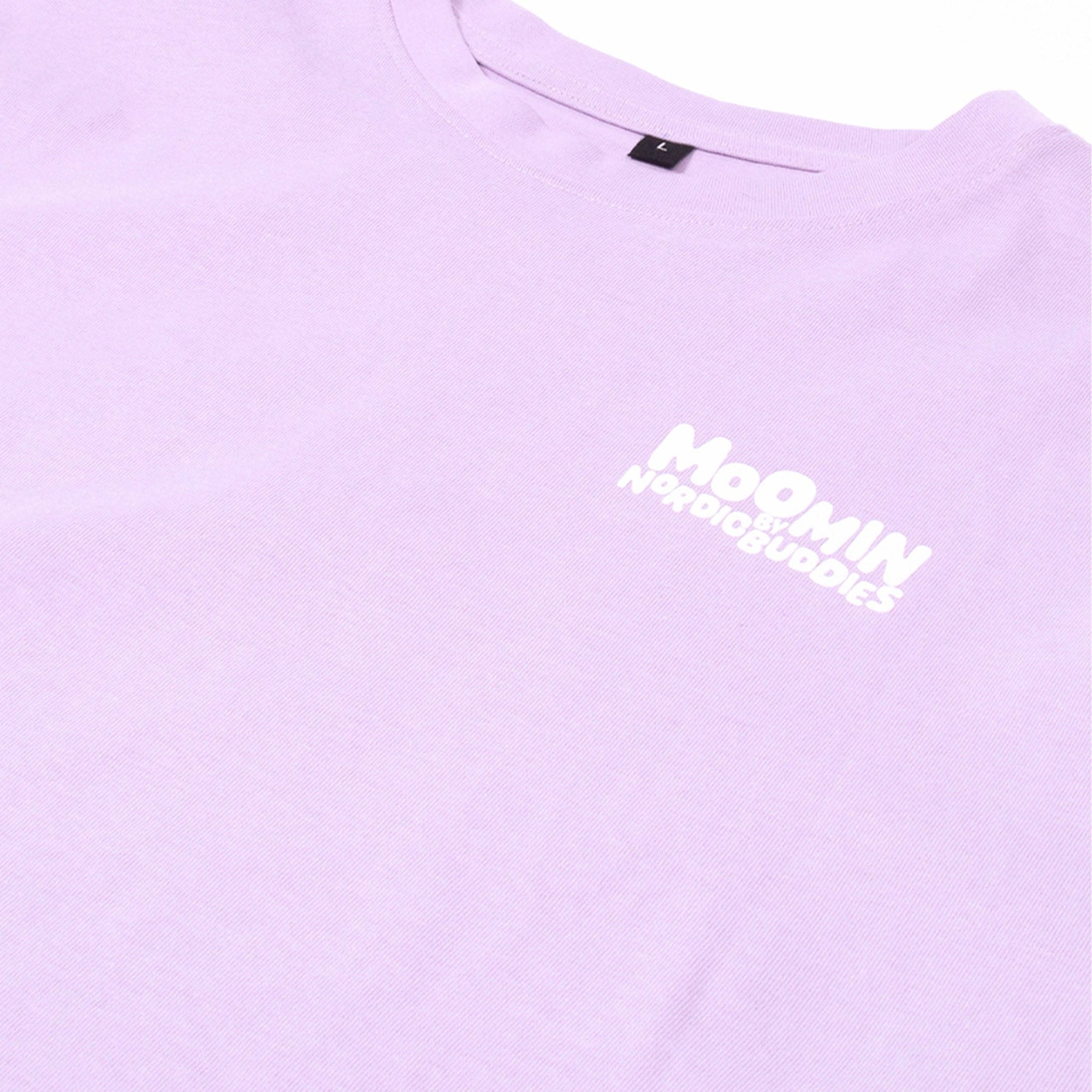 Heavyweight Lilac Cotton T Shirt