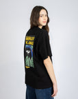 Jungle Black Heavy Cotton T Shirt