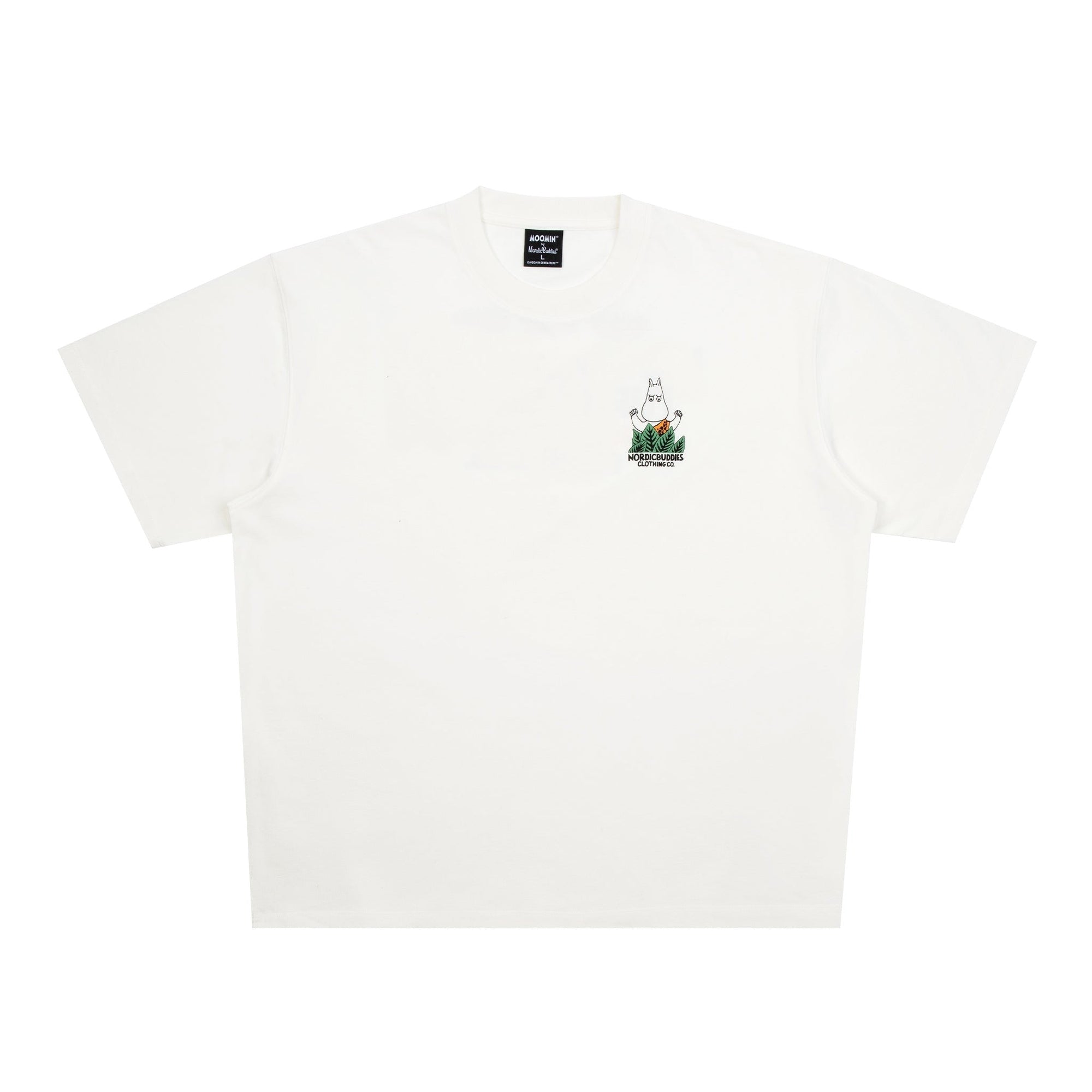 White Jungle Moomin Unisex T Shirt
