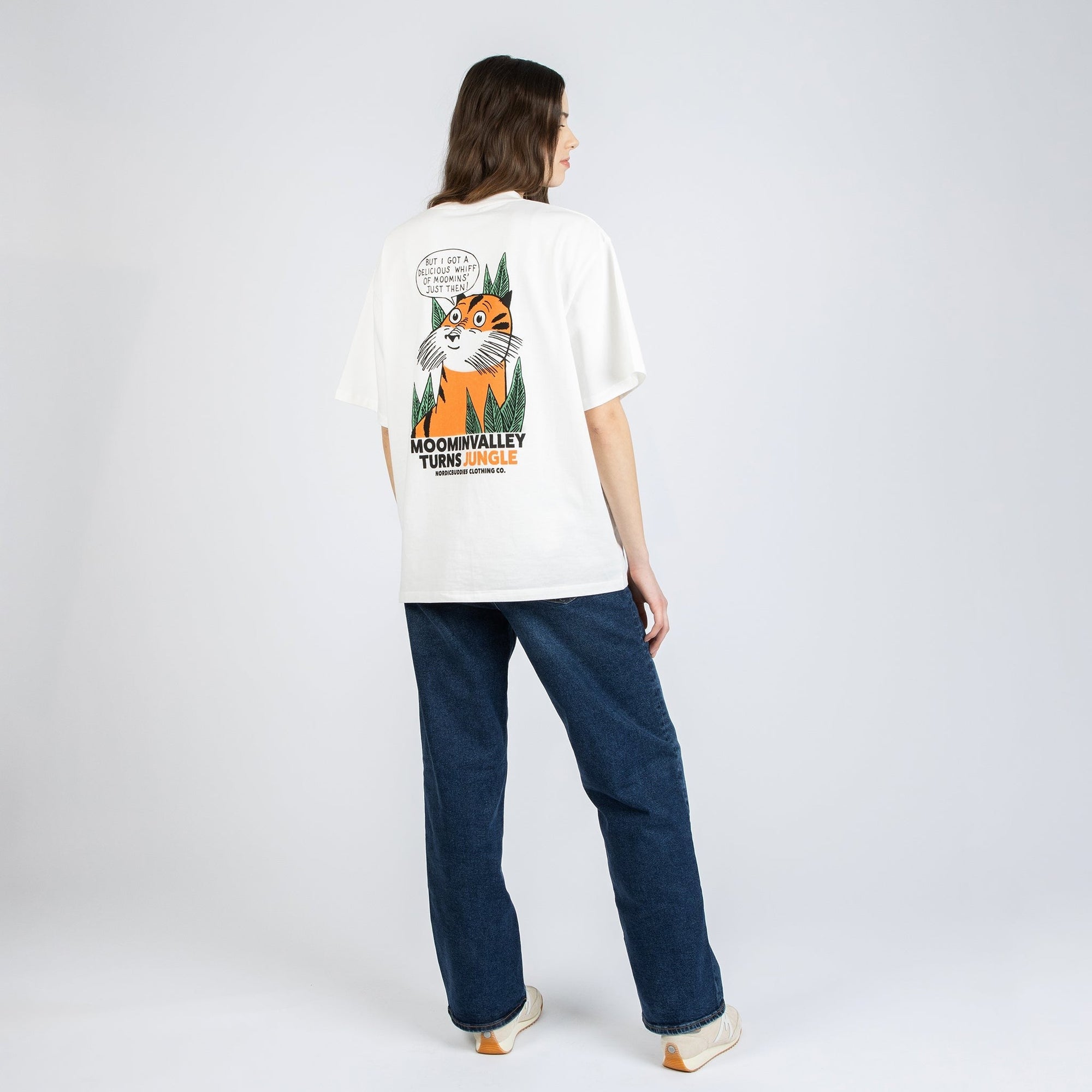 Heavy White Unisex Jungle T Shirt