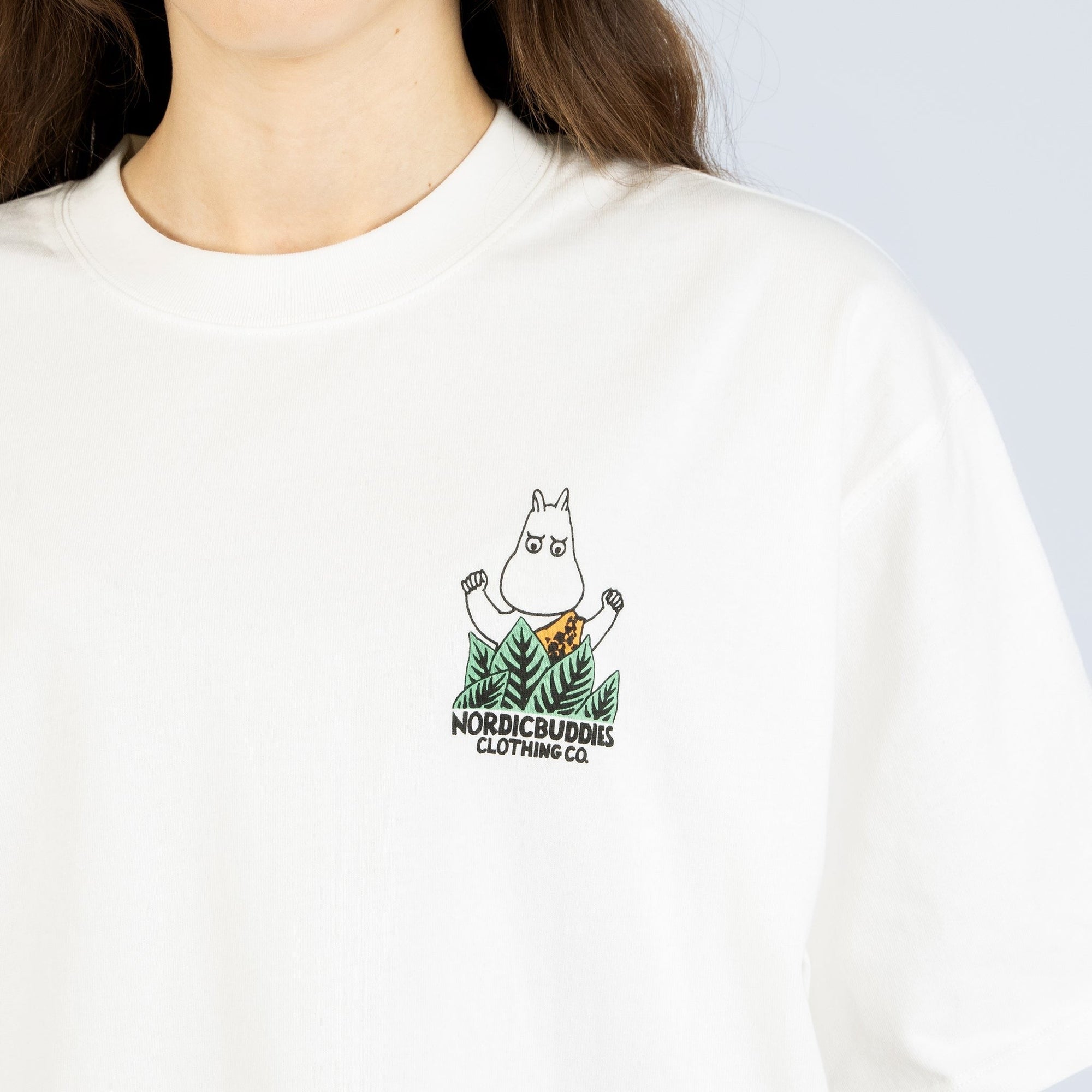White Jungle Moomin Unisex T Shirt