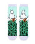 Jungle Green Womens Retro Socks