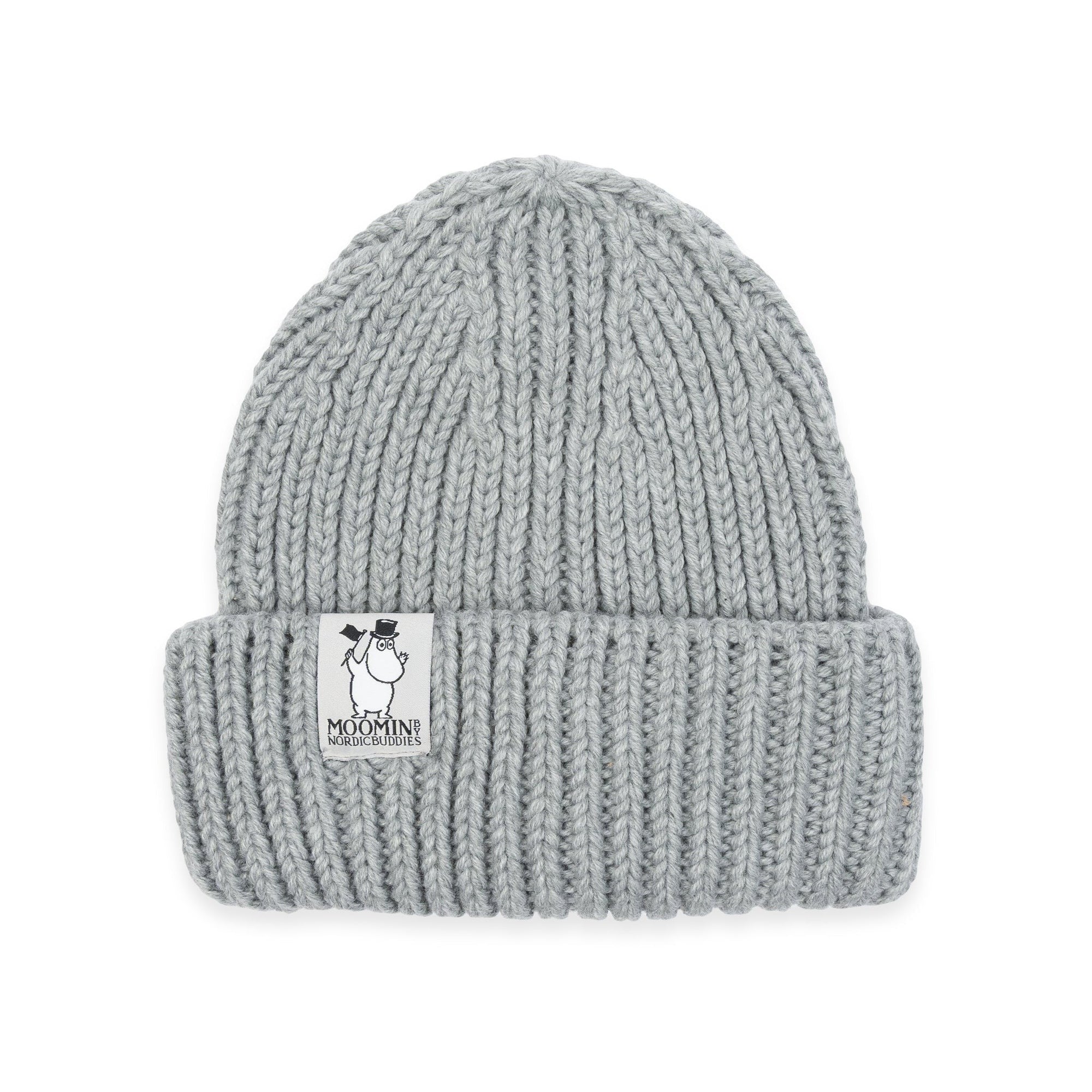 Moominpappa Chunky Grey Beanie
